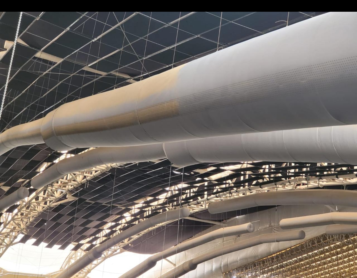 The "Breathing" Fabric Duct: A Smart Alternative for Modern Ventilation